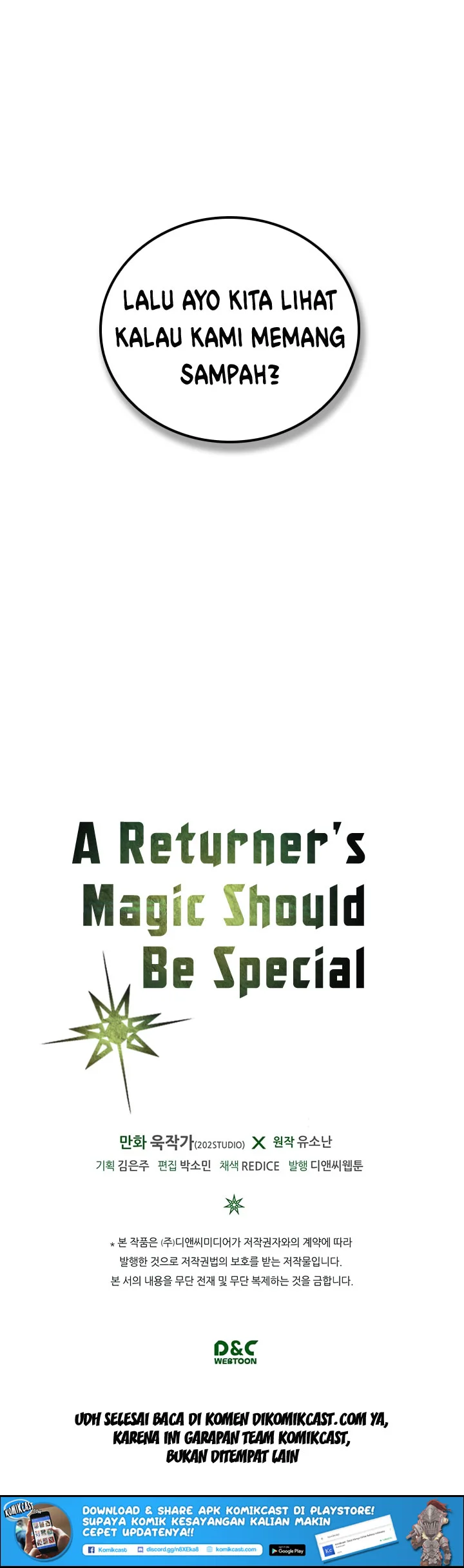 A Returner’s Magic Should Be Special Bab 26 halaman 34