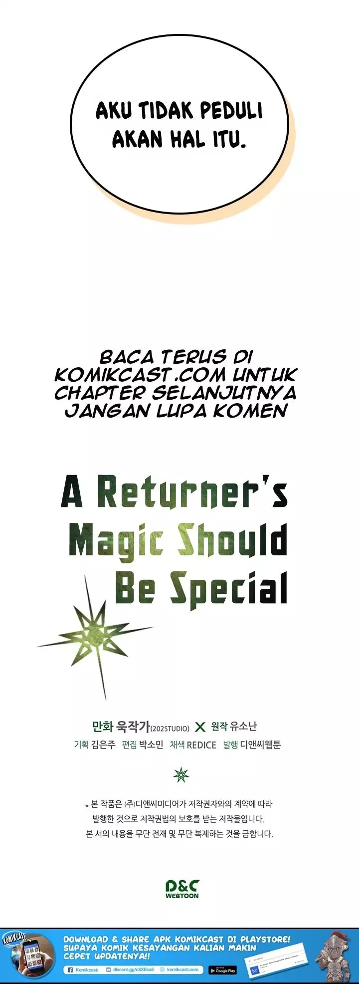A Returner’s Magic Should Be Special Bab 46 halaman 67