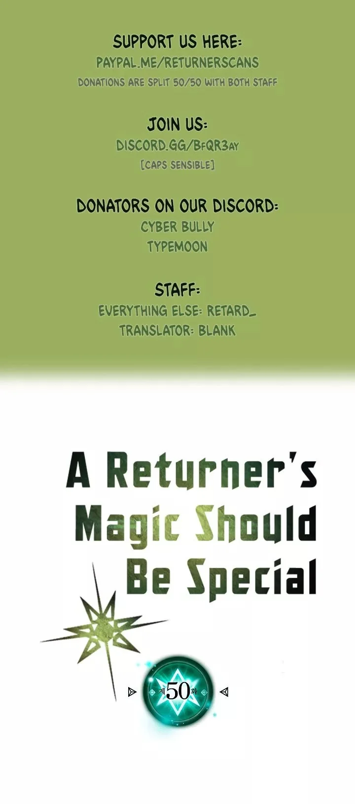 A Returner’s Magic Should Be Special chapter 50 halaman 2