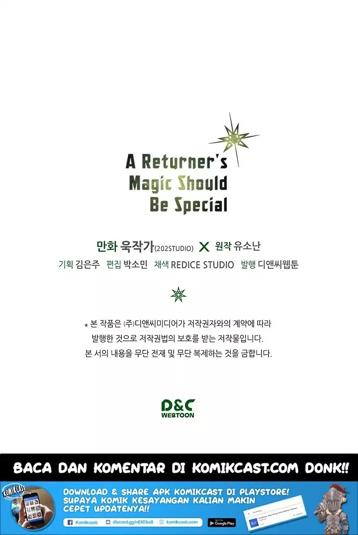 A Returner’s Magic Should Be Special chapter 55 halaman 57