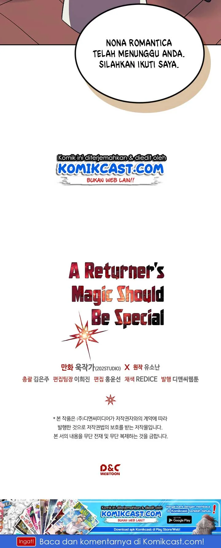 A Returner’s Magic Should Be Special Bab 74 halaman 63