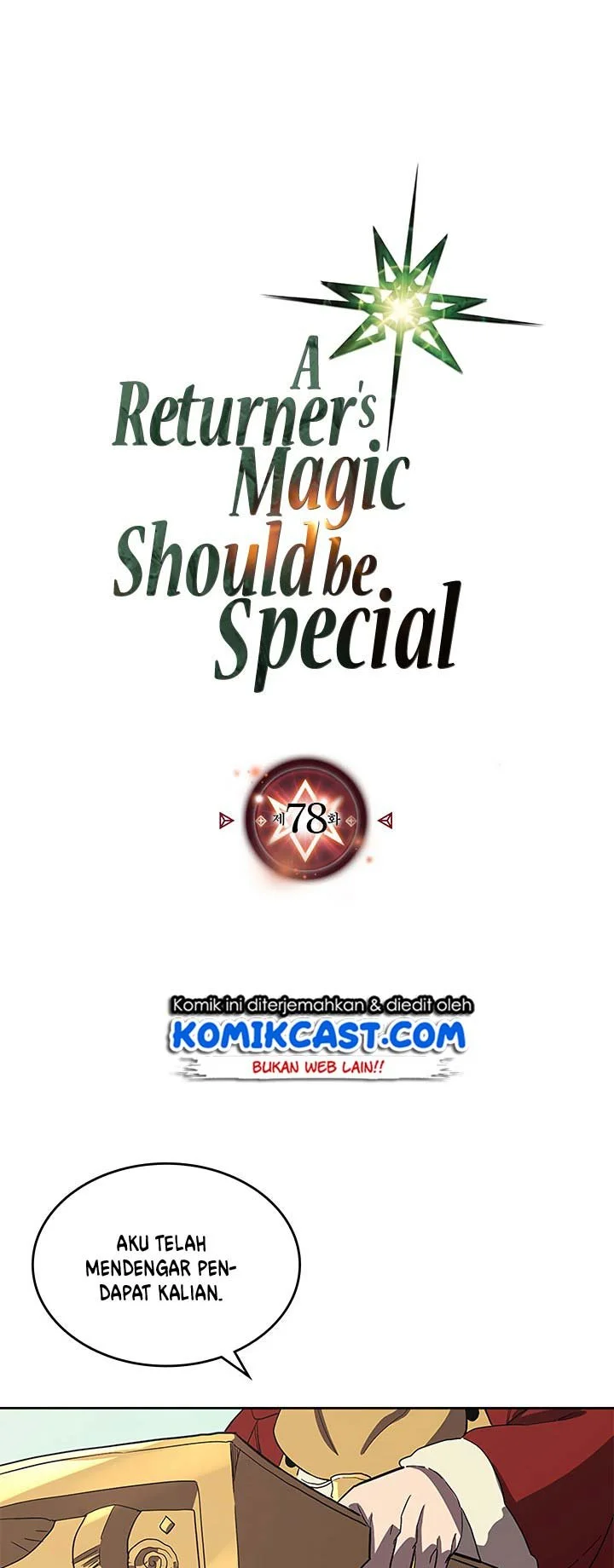 A Returner’s Magic Should Be Special Bab 78 halaman 5