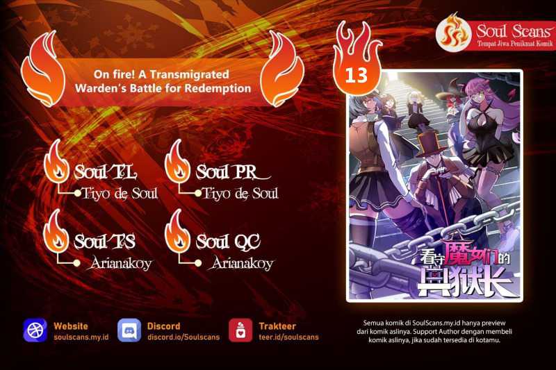 A Transmigrated Warden’s Battle for Redemption Bab 13 halaman 1