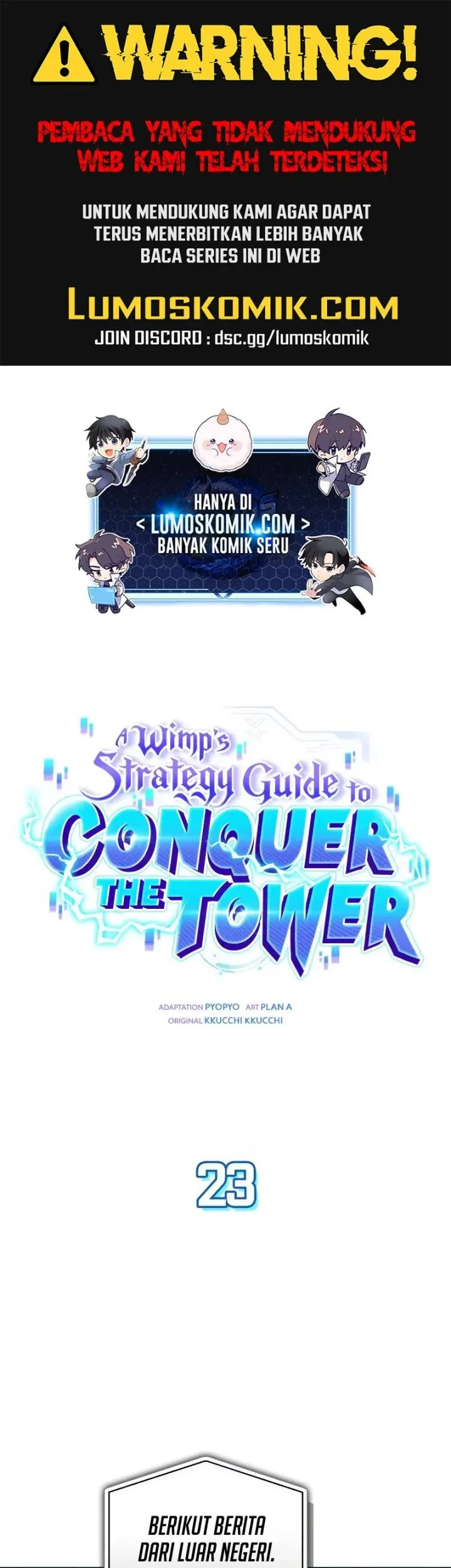 A Wimp’s Strategy Guide to Conquer the Tower chapter 23 halaman 2