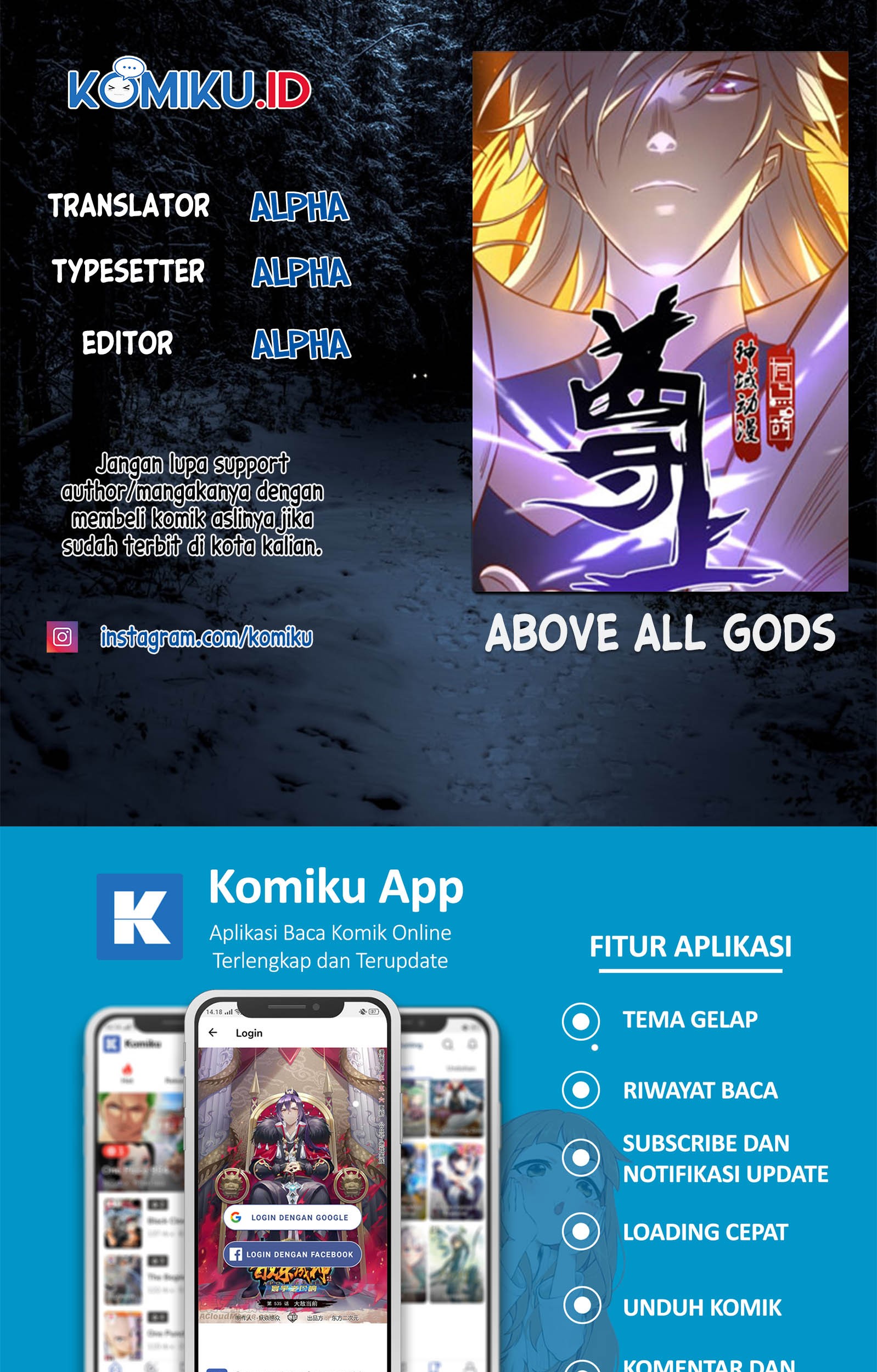 Above All Gods Bab 249 halaman 1