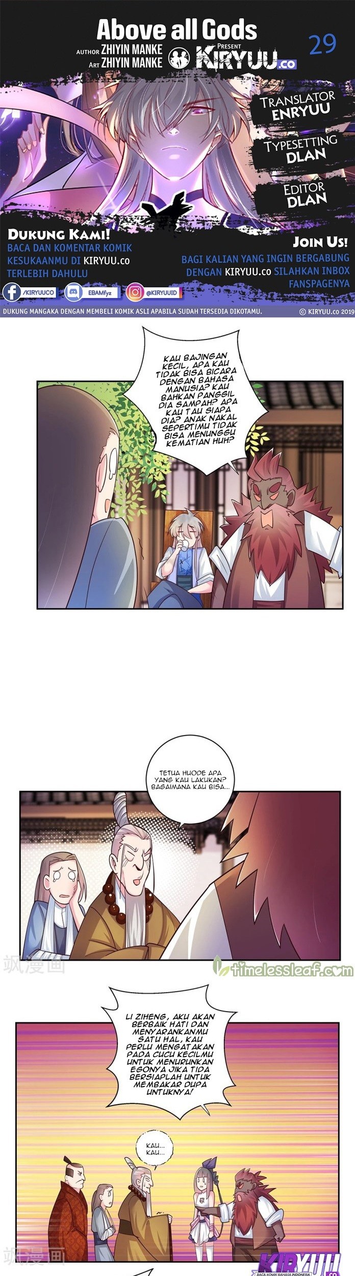 Above All Gods chapter 29 halaman 1