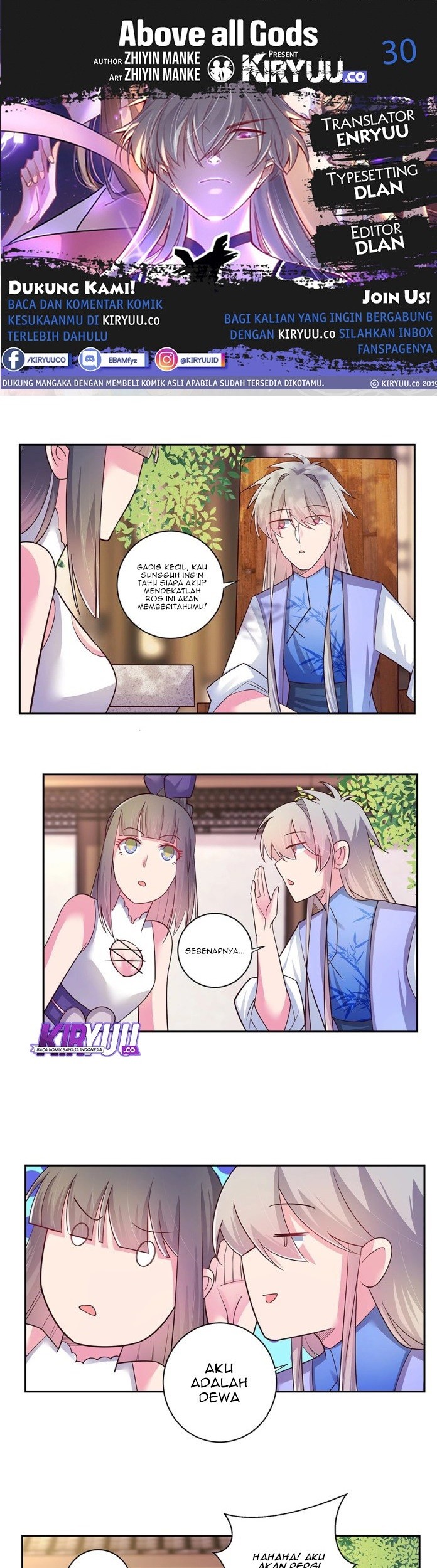 Above All Gods chapter 30 halaman 1