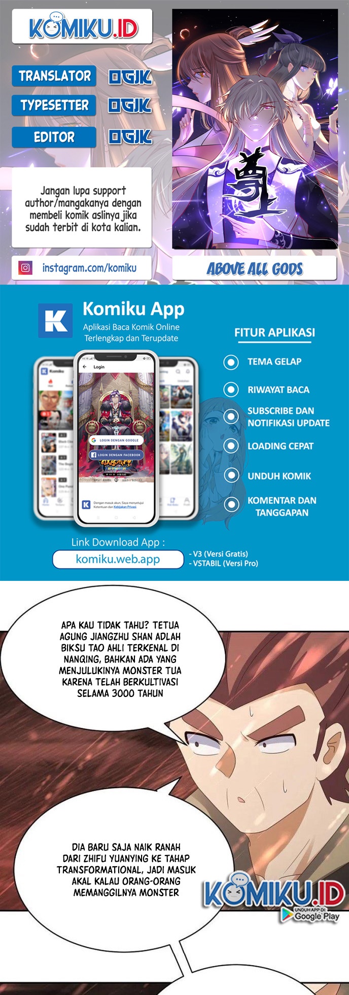 Above All Gods chapter 339 halaman 1
