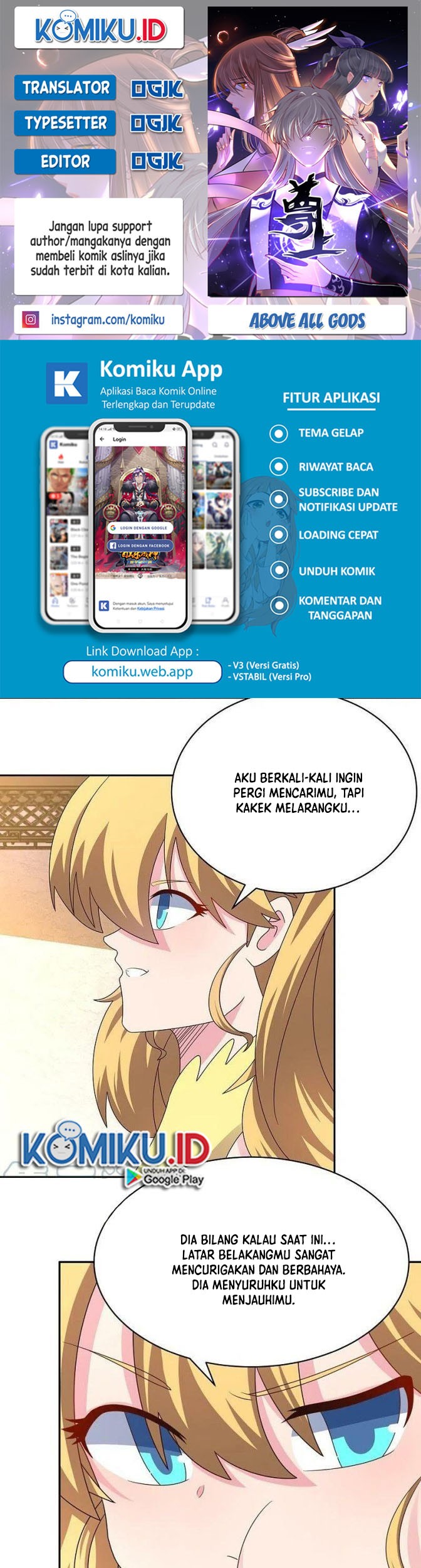 Above All Gods chapter 363.5 halaman 1