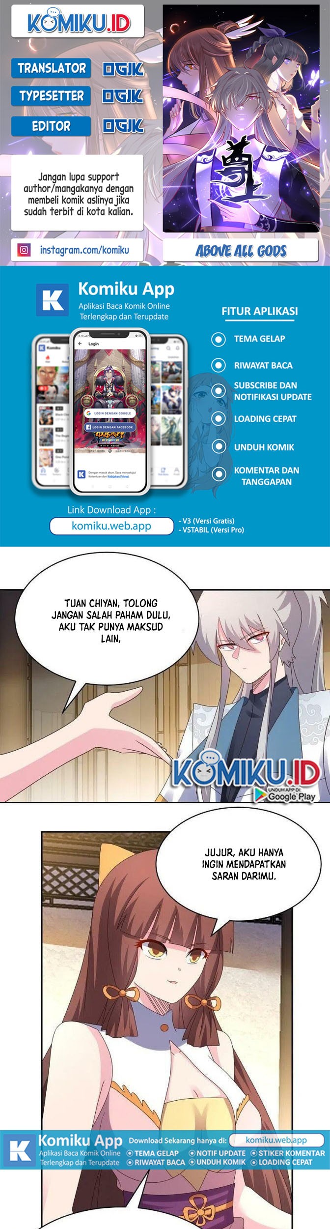 Above All Gods chapter 369 halaman 1