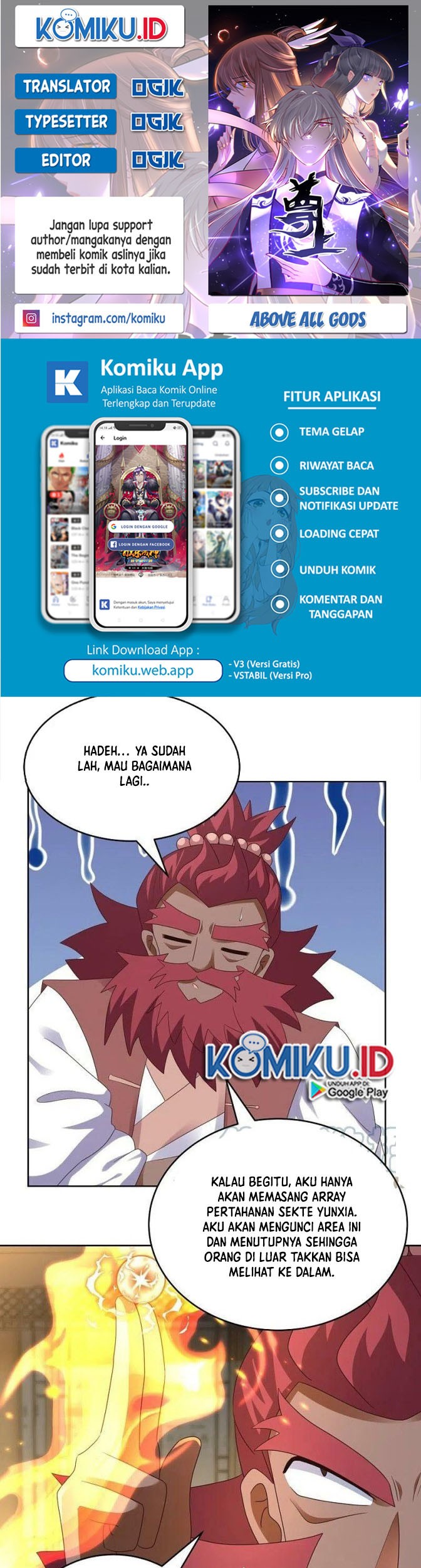 Above All Gods chapter 373 halaman 1