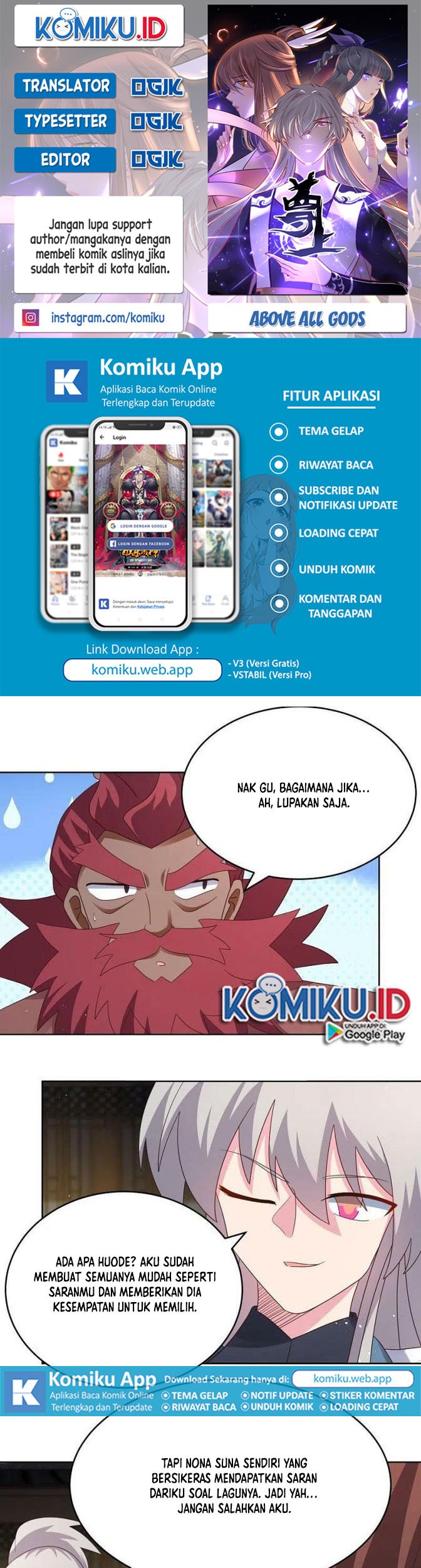 Above All Gods chapter 374 halaman 1