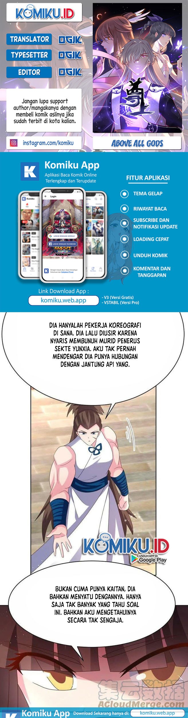 Above All Gods chapter 382 halaman 1