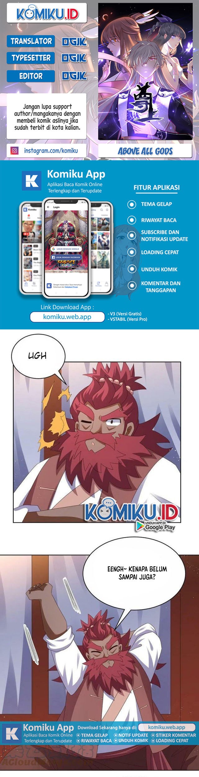 Above All Gods chapter 383 halaman 1