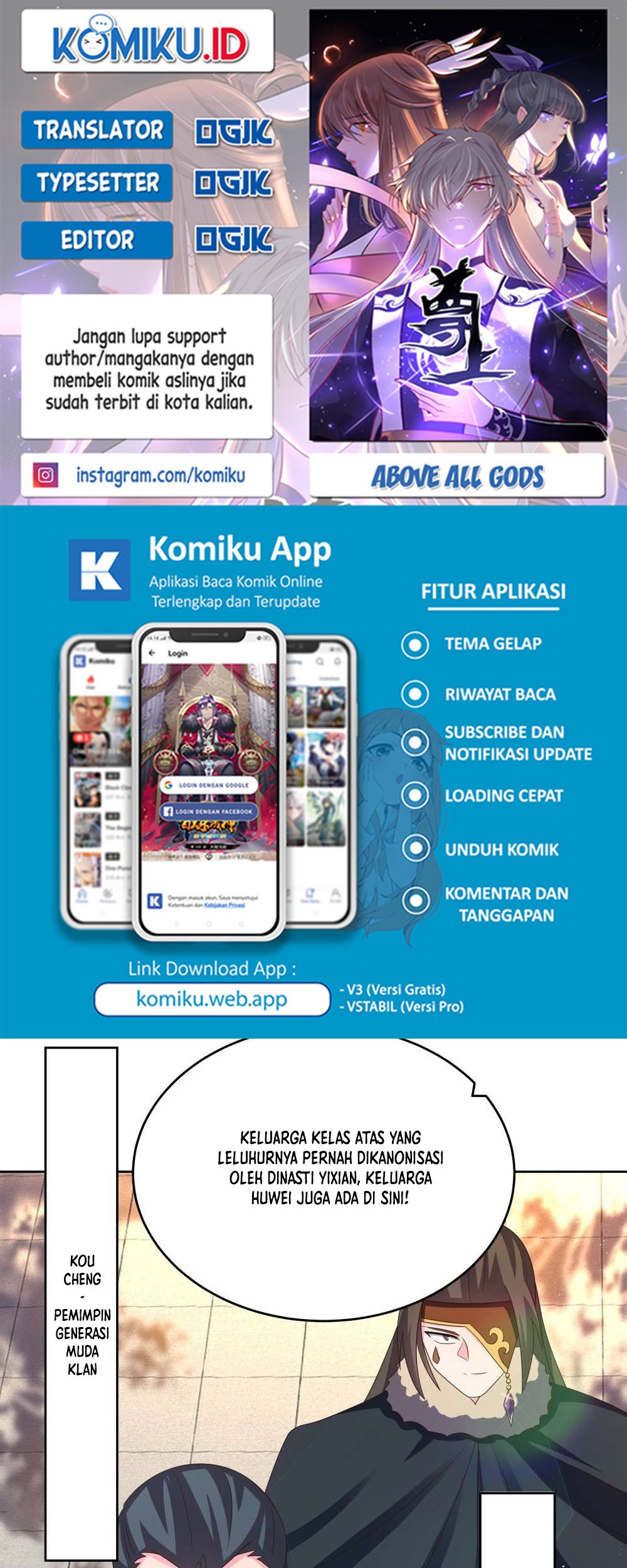 Above All Gods chapter 384.5 halaman 1