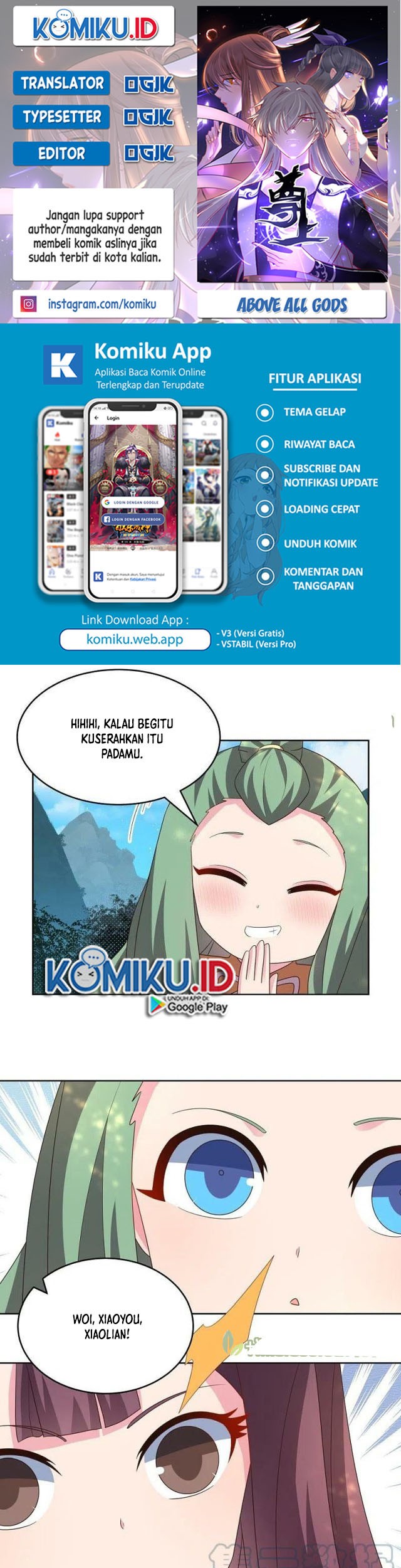 Above All Gods chapter 384 halaman 1