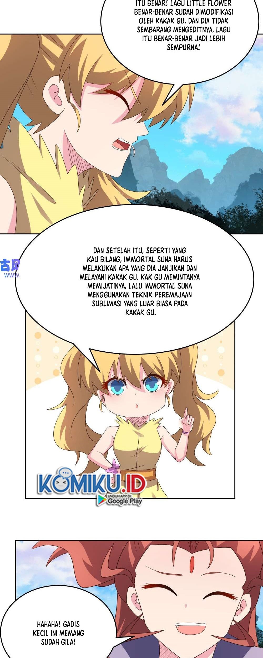 Above All Gods chapter 390 halaman 8