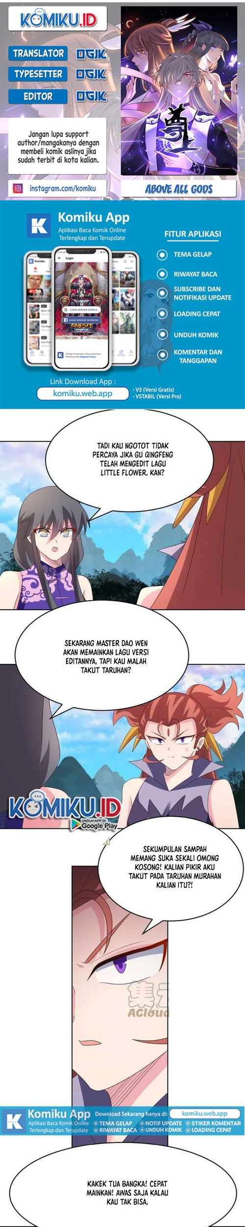Above All Gods chapter 392 halaman 1
