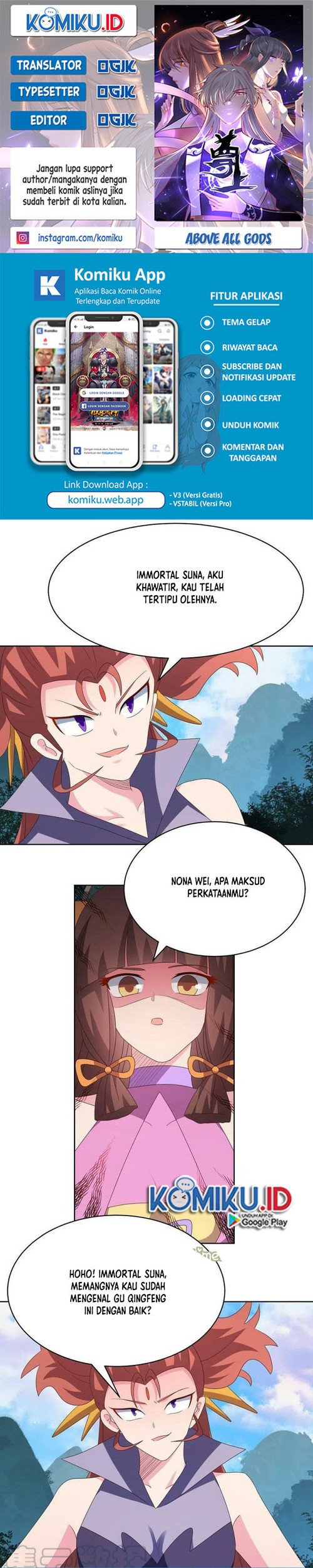 Above All Gods chapter 396.5 halaman 1