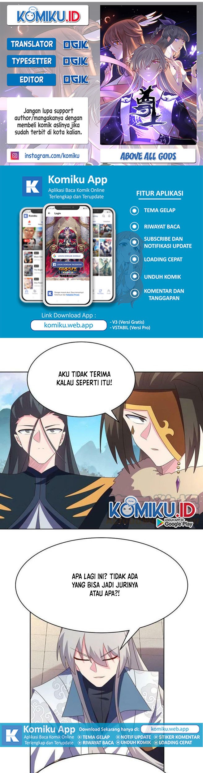 Above All Gods chapter 401.5 halaman 1