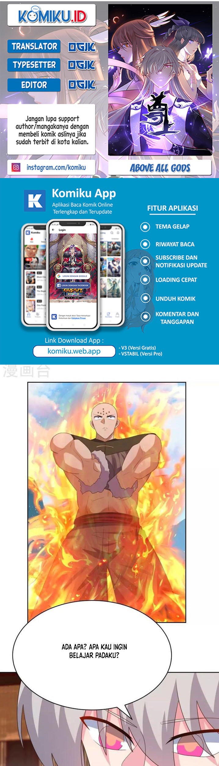 Above All Gods chapter 404 halaman 1