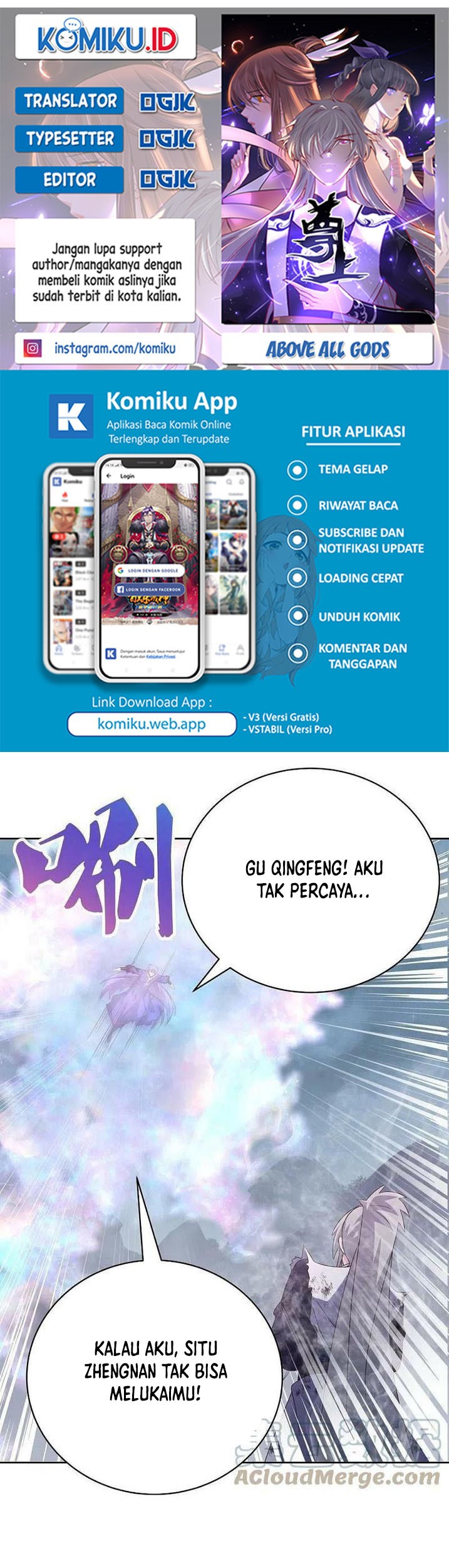 Above All Gods chapter 416.5 halaman 1
