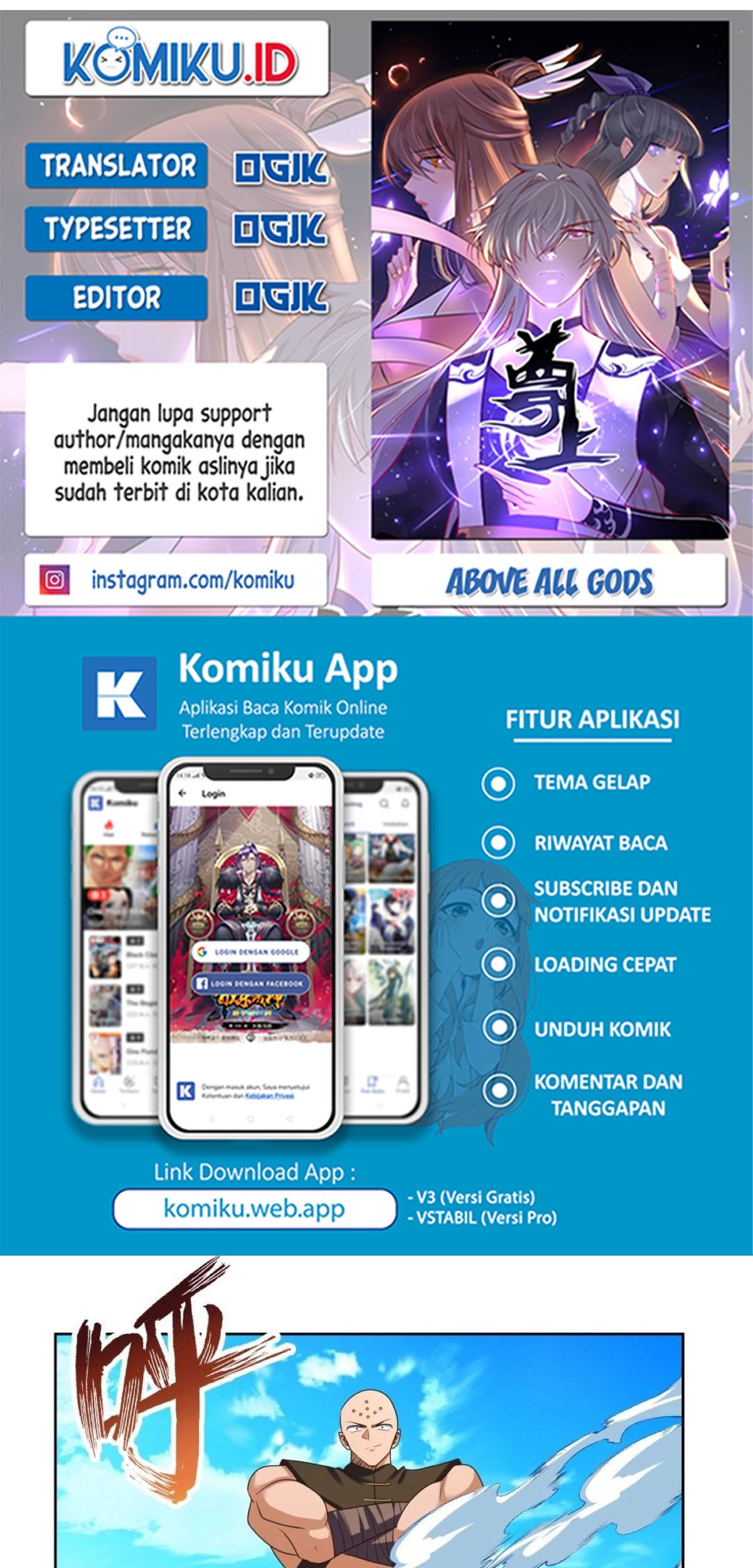 Above All Gods chapter 433 halaman 1