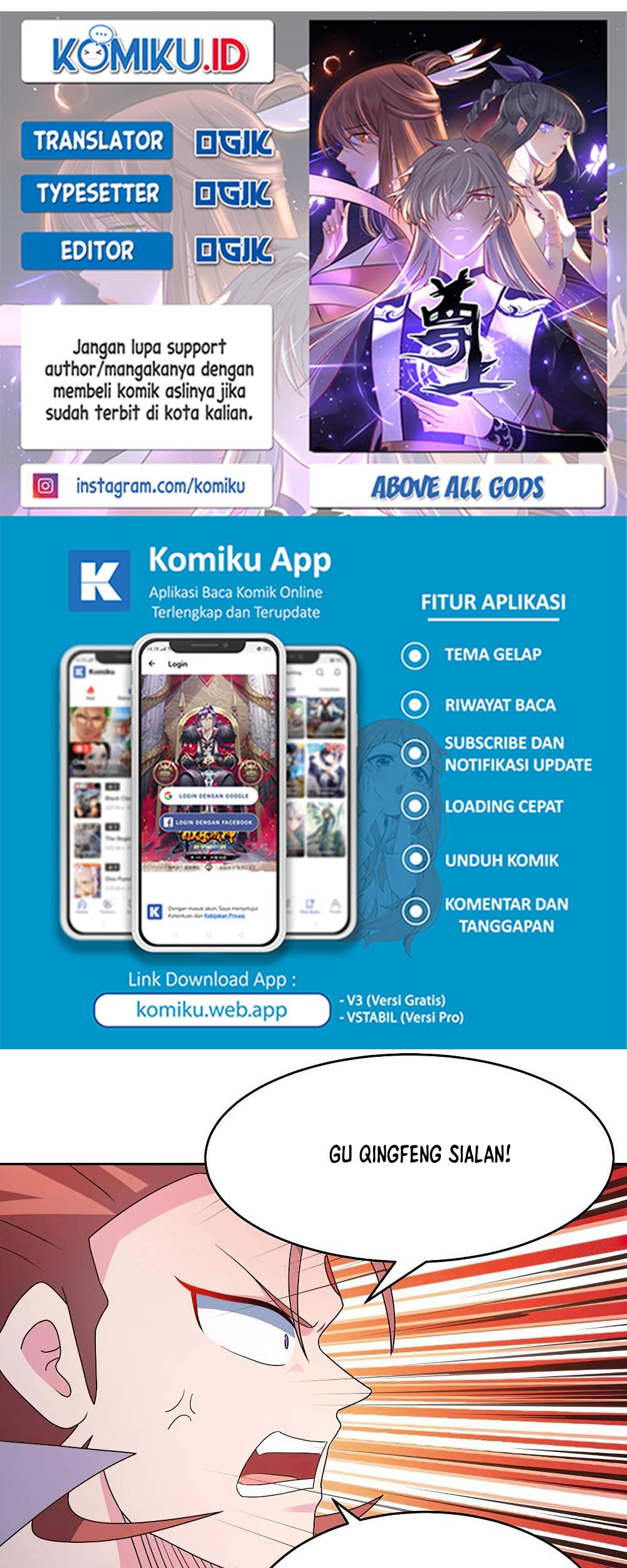 Above All Gods chapter 437.5 halaman 1