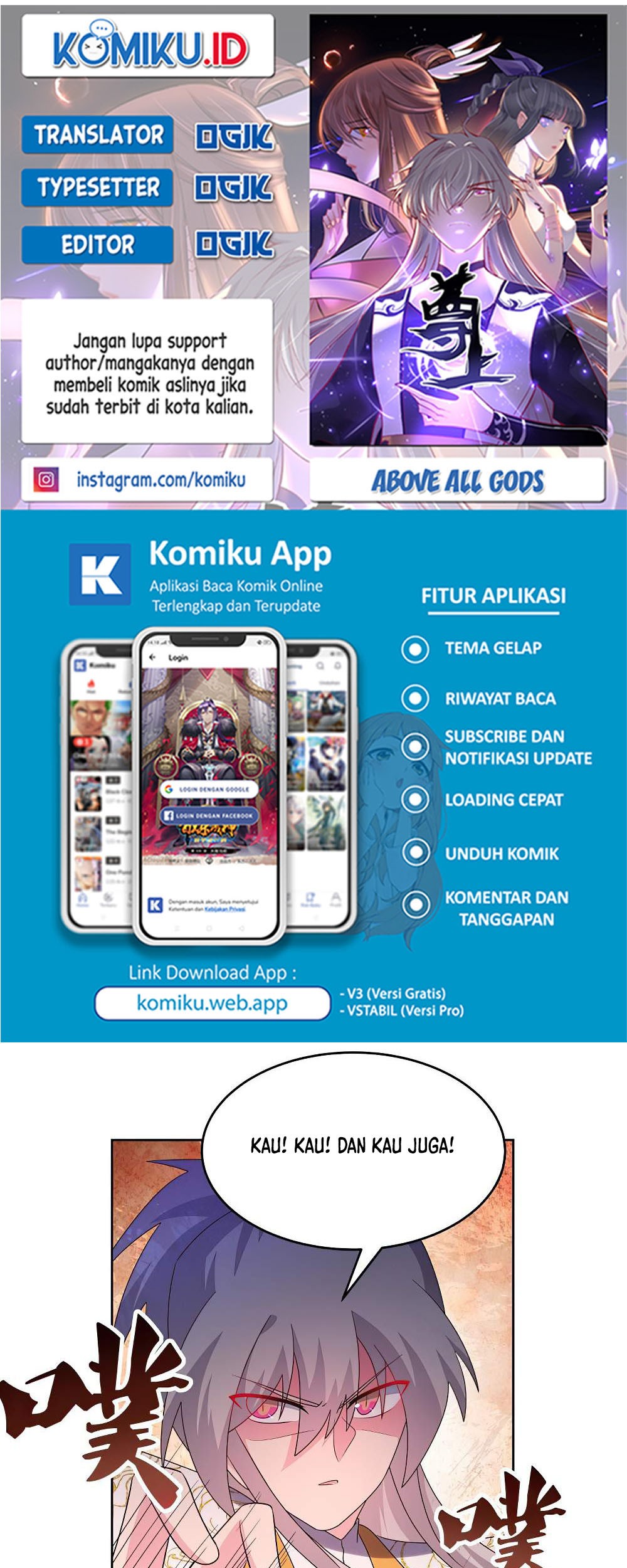 Above All Gods chapter 438 halaman 1