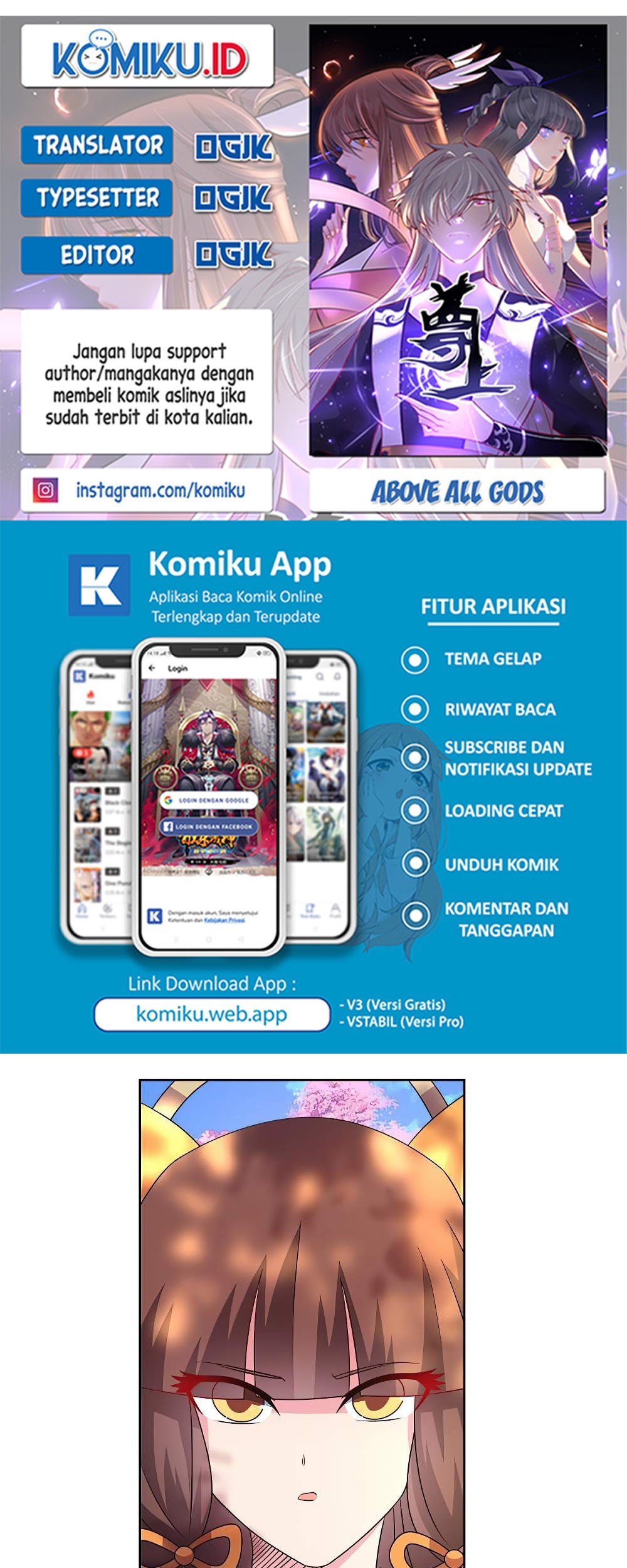 Above All Gods chapter 439.5 halaman 1