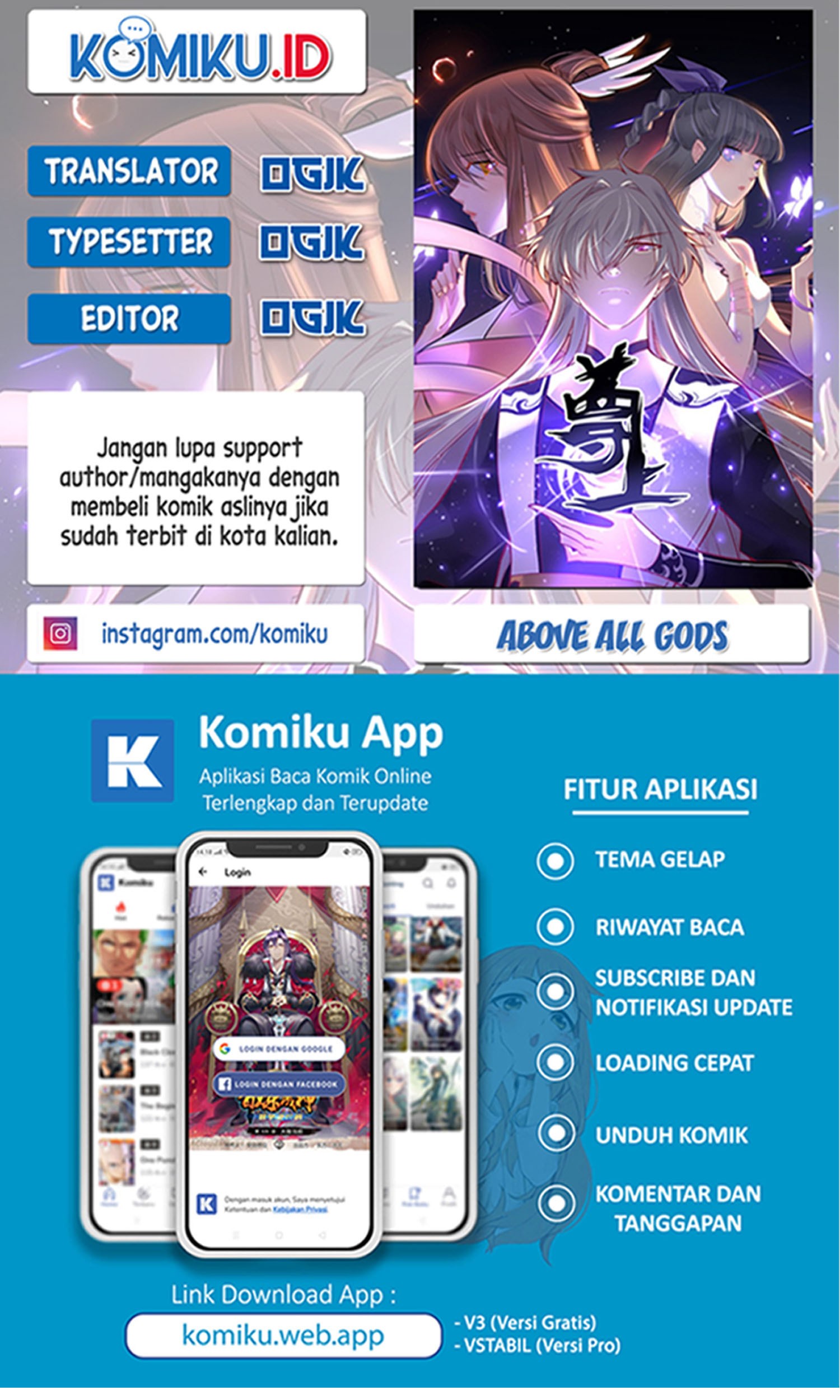 Above All Gods chapter 443.5 halaman 1