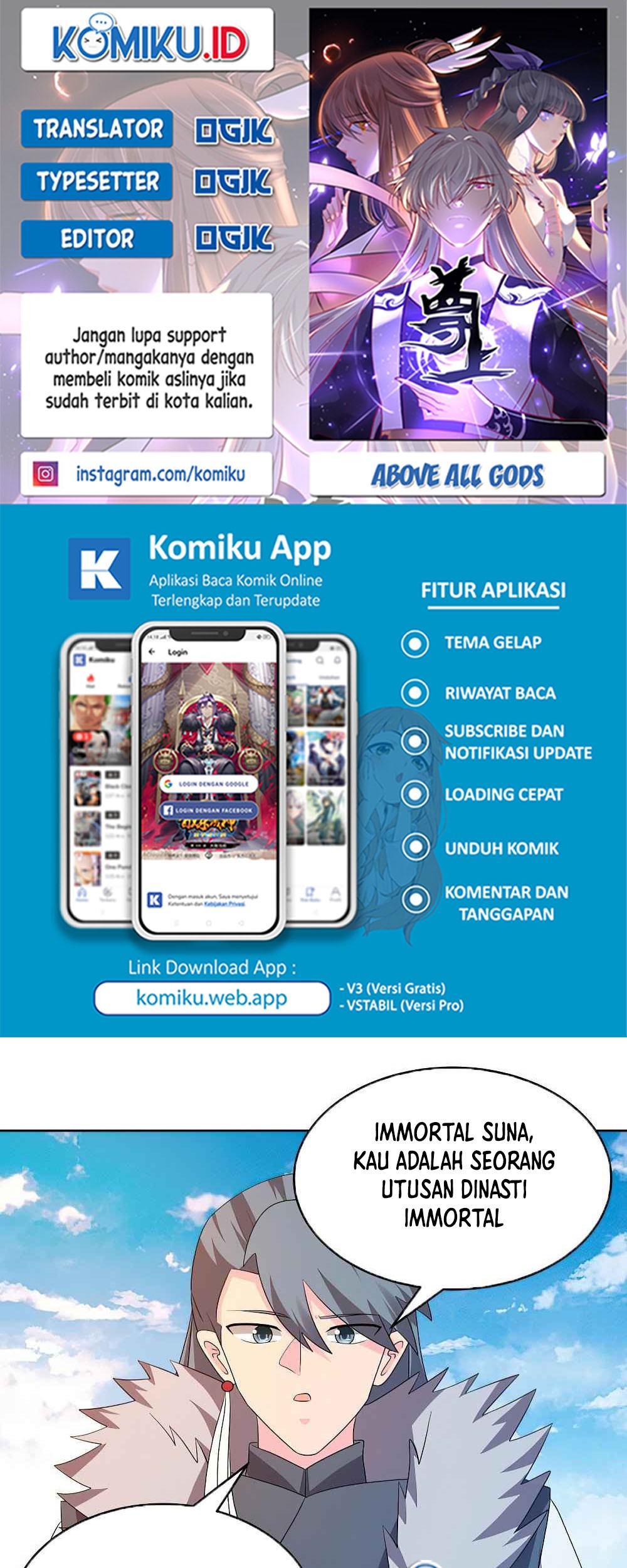 Above All Gods chapter 448 halaman 1