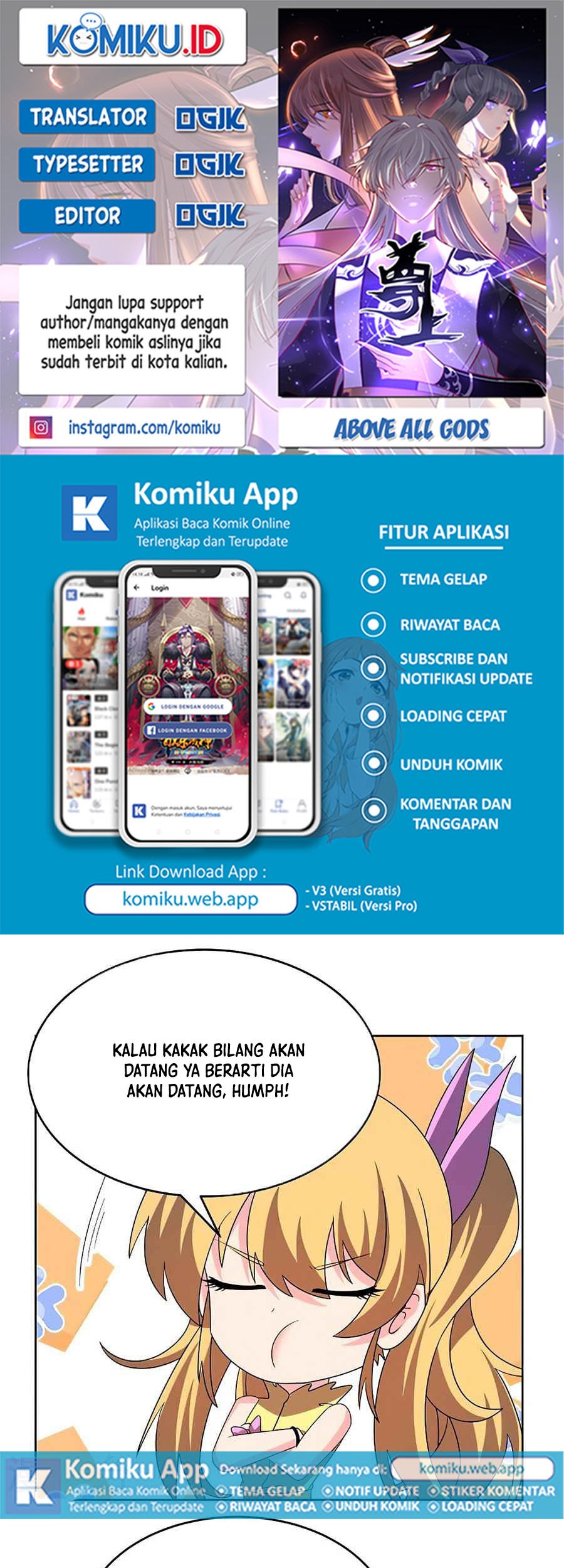 Above All Gods chapter 451 halaman 1