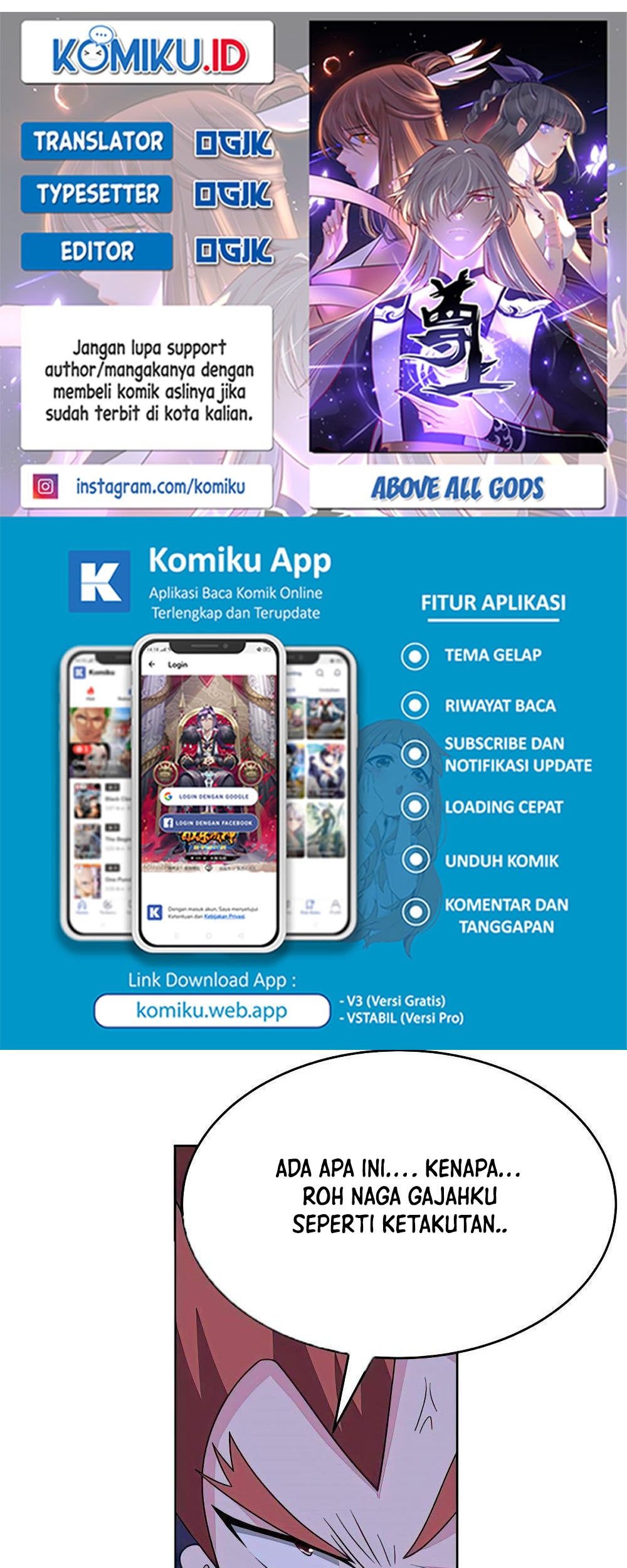 Above All Gods chapter 460.5 halaman 1