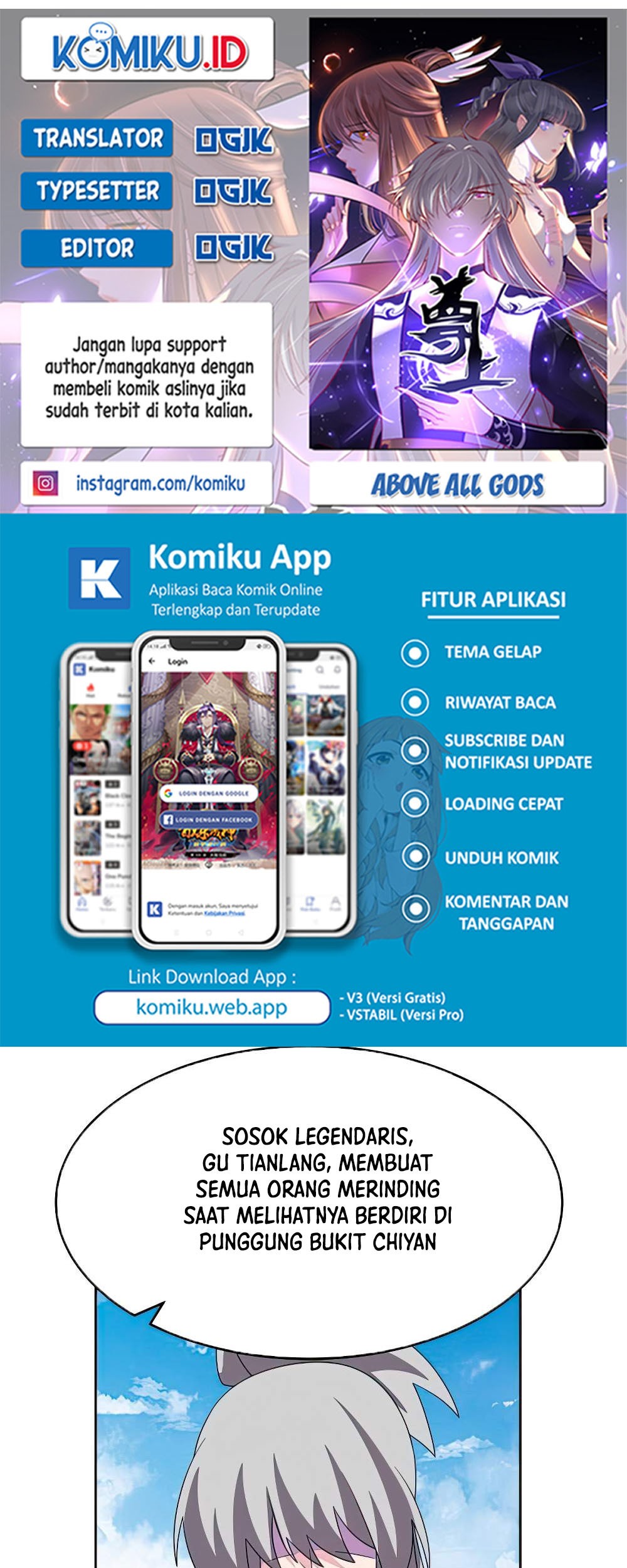 Above All Gods chapter 462.5 halaman 1
