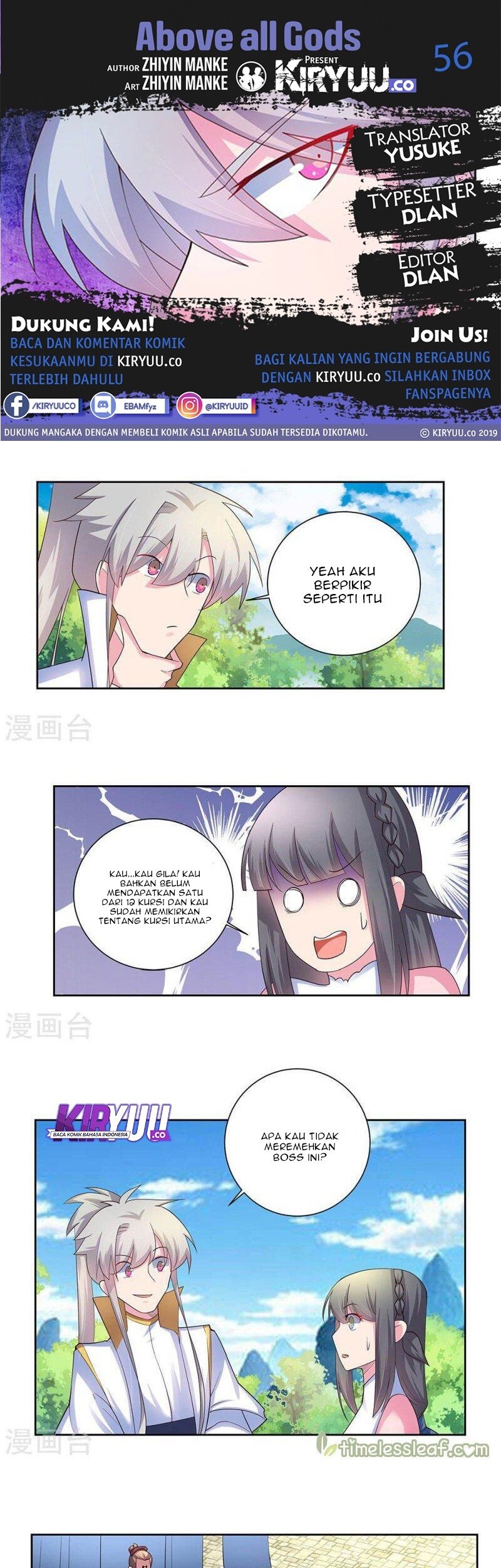 Above All Gods chapter 56 halaman 1