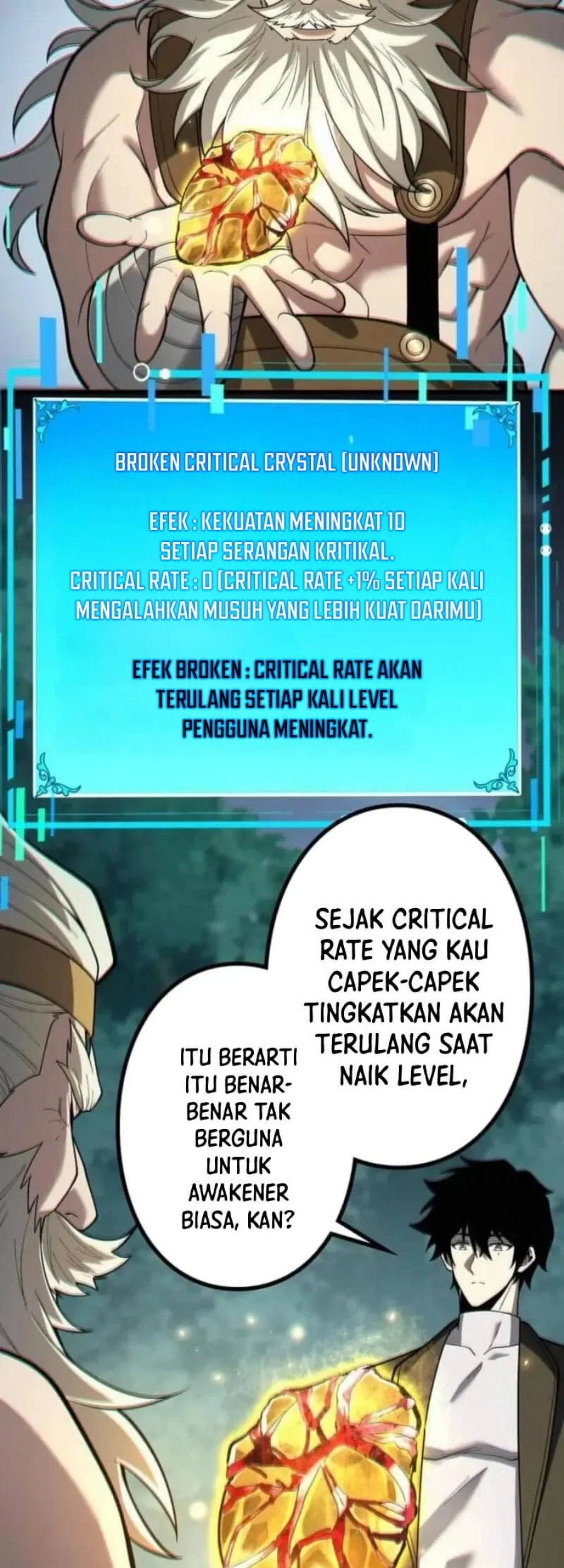 Absolute Domination at Level 0 with My Analysis Skill chapter 20 halaman 8