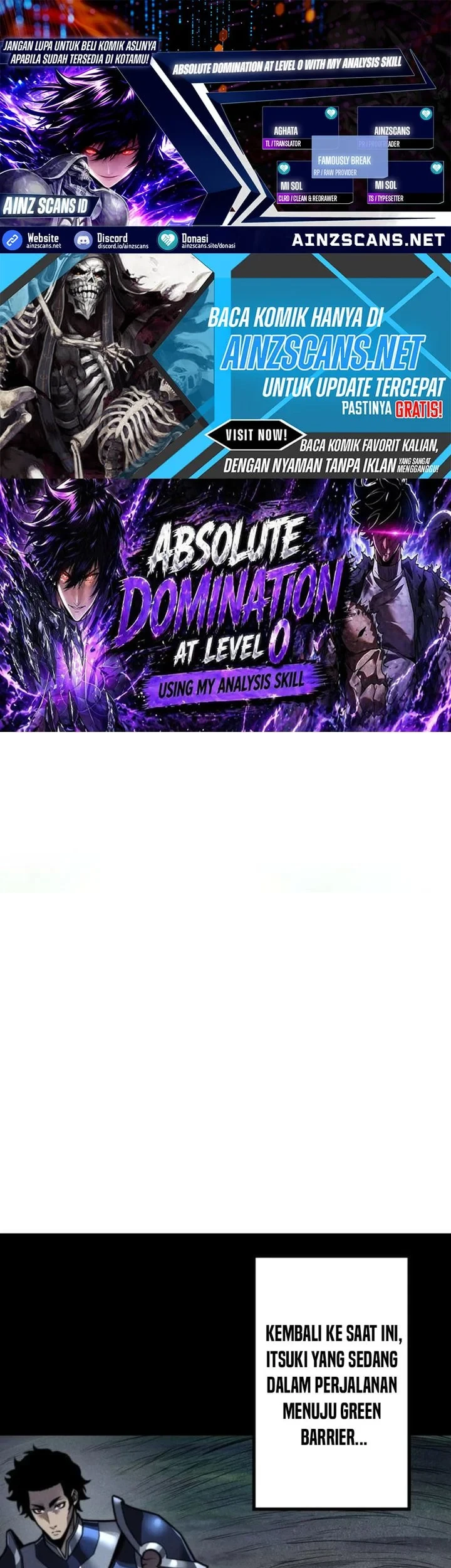 Absolute Domination at Level 0 with My Analysis Skill Bab 31 halaman 1