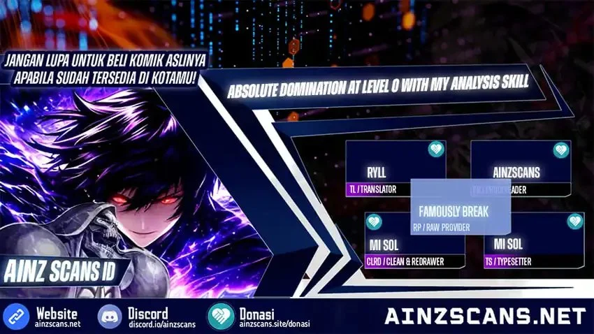 Absolute Domination at Level 0 with My Analysis Skill Bab 6 halaman 1