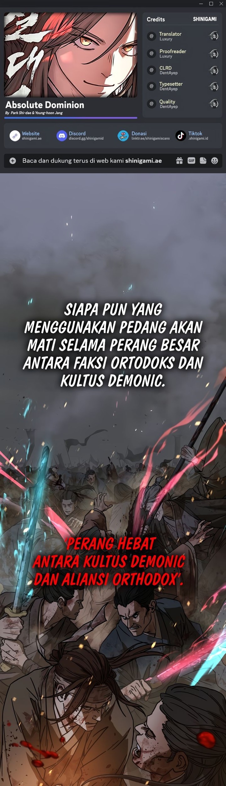Absolute Dominion chapter 1 halaman 1