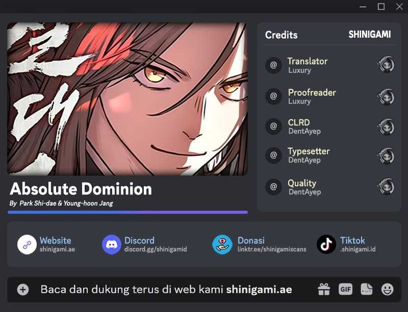 Absolute Dominion Bab 9 halaman 1