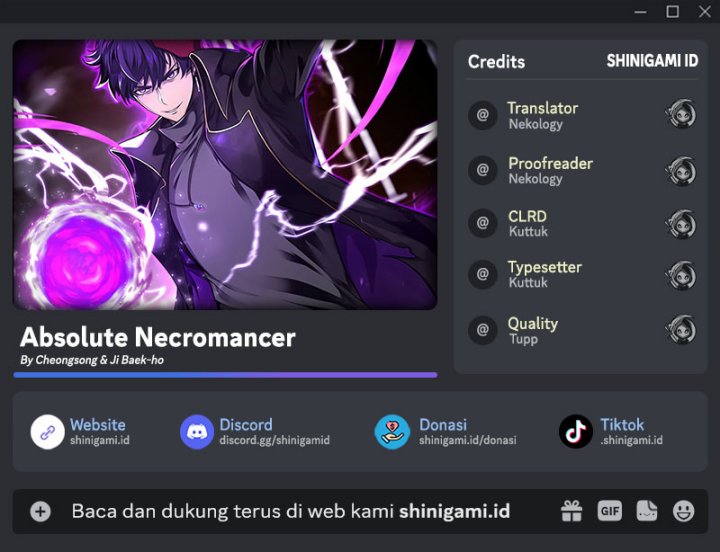 Absolute Necromancer Bab 01 halaman 1