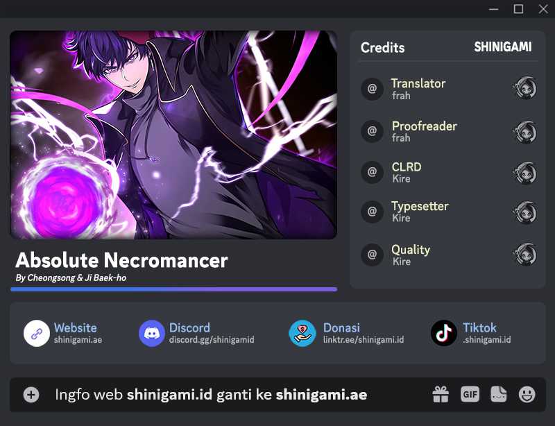 Absolute Necromancer Bab 29 halaman 1