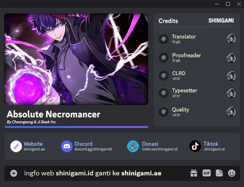 Absolute Necromancer Bab 31 halaman 1