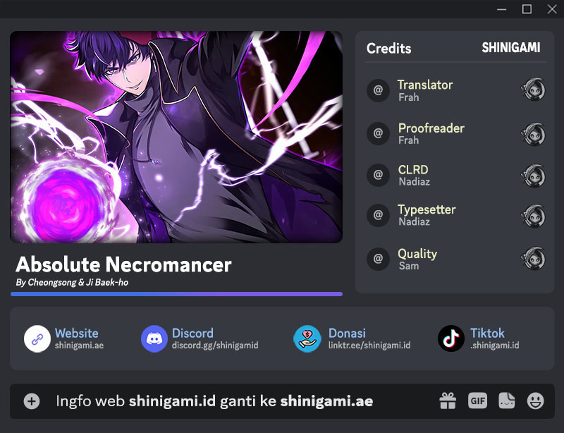 Absolute Necromancer Bab 34 halaman 1