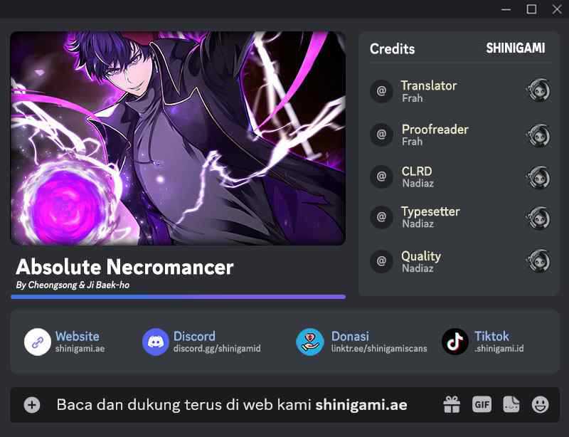Absolute Necromancer Bab 40 halaman 1
