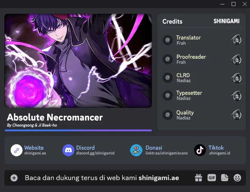 Absolute Necromancer Bab 64 halaman 1