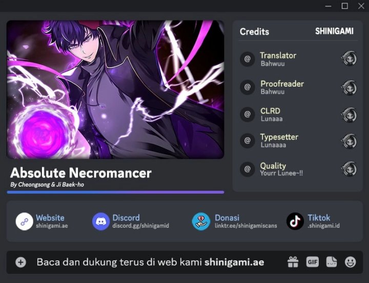Absolute Necromancer Bab 79 halaman 1