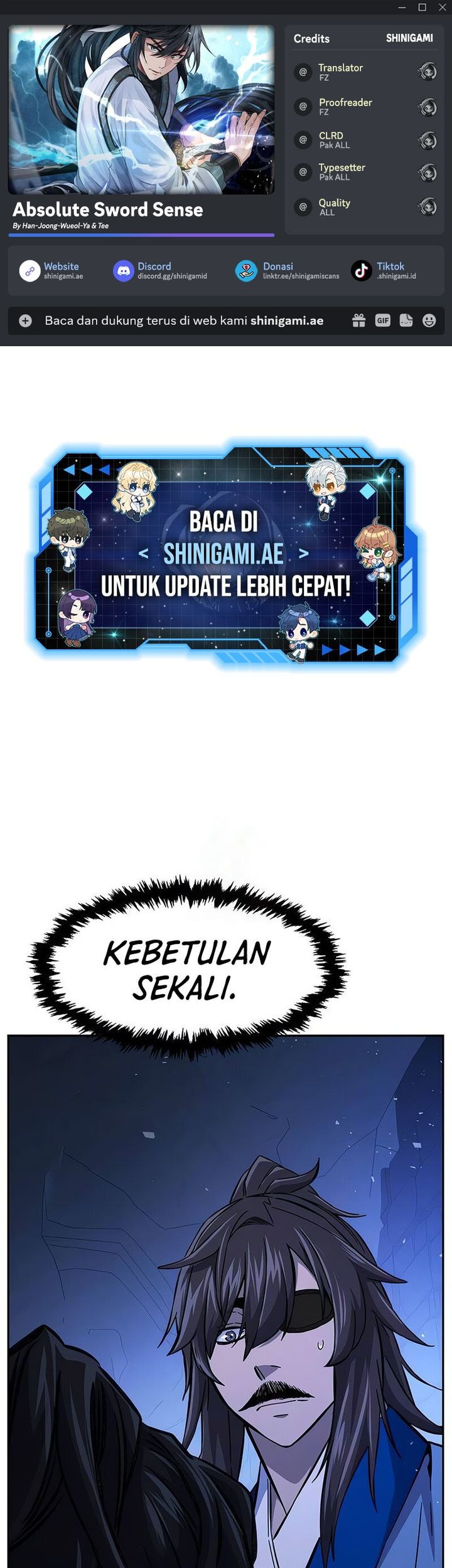 Absolute Sword Sense Bab 120 halaman 1