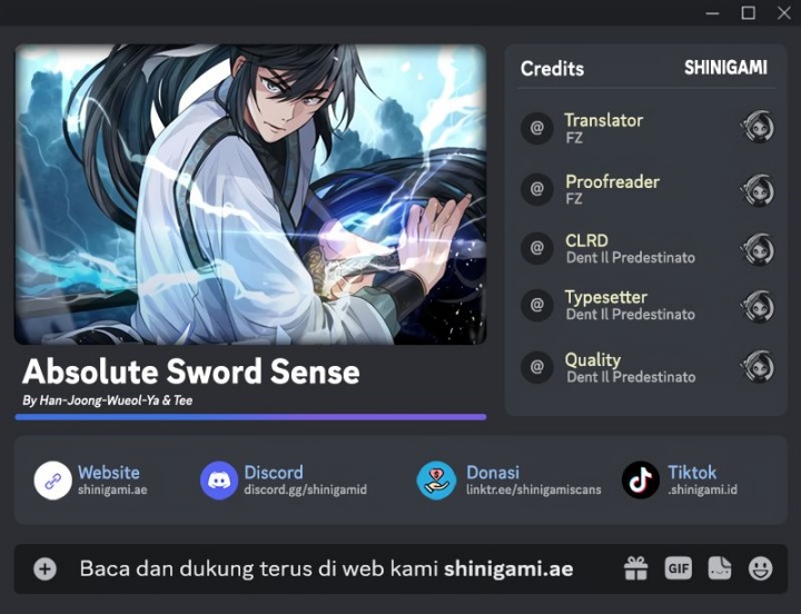 Absolute Sword Sense Bab 121 halaman 1